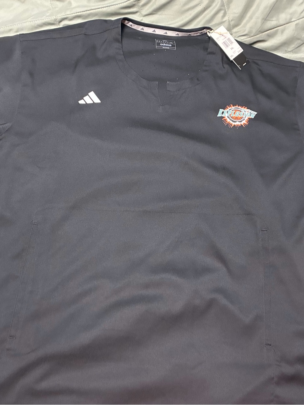 Adidas XL Explosion Basketball Performance Pullover Shirt NWT